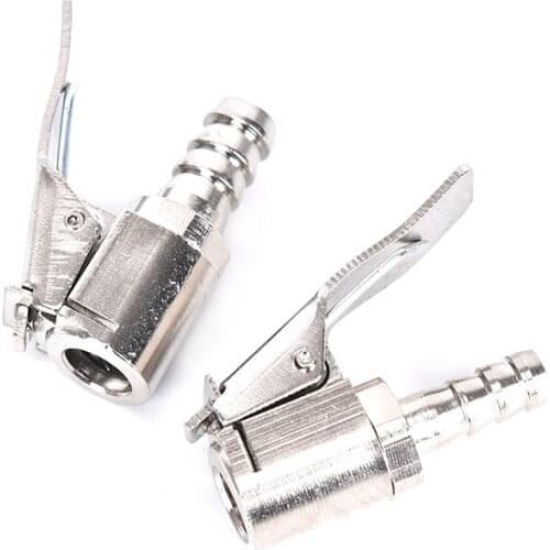 1pcs Car Clamp Tire Repair Tools 6mm Auto Air Pump Chuck Clip Car Truck Tyre Tire Inflator Valve Connector