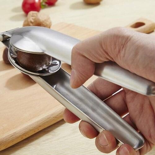 1Pc Durable Chestnut Clip Nut Cracker Opener Sheller Walnut Pliers Metal Cutter Stripping Peeled The Shell