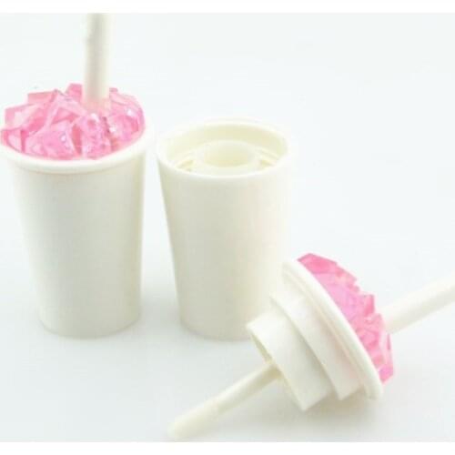 10/30/50pcs 6ml Lip Gloss Bottles Lip Glaze Tube Empty Pink Coke Lipgloss Tube Packaging Material Makeup DIY Lip Glaze