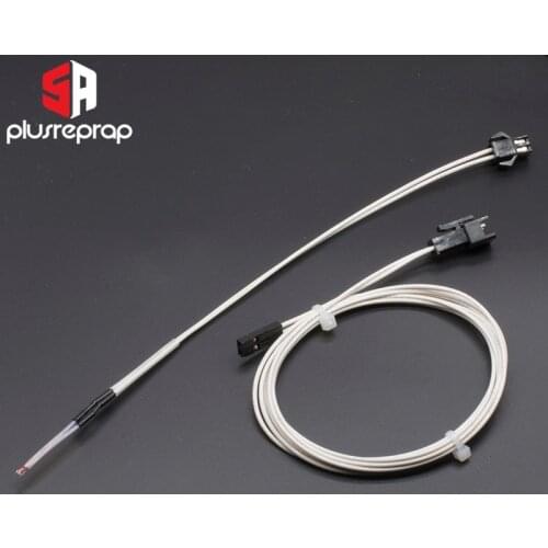 100K ohm NTC 3950 Thermistor Sensor Simple Replacement B end Line with Dupont Cable 3D Printer Parts Temperature Sensor