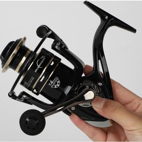 2000-7000 Spinning reels 5-8KG Max Drag 5.2:1 Metal Stainless Steel Fishing Reel Spinning Saltwater Reel for Fishing