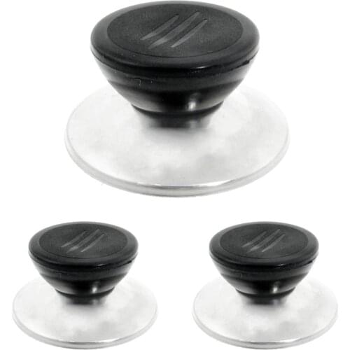 3Pcs/Set Lid For Cookware Pot Saucepan Kettle Lid Cookware Saucepan Kettle Lid Replacement Knobs Cover Holding Handles Pan Part