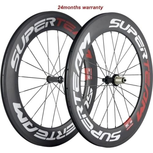 700C Carbon Wheelset 88mm Bicycle Carbon fiber Wheels CLincher 23mm Road Bike Wheels 700C Carbon wheels