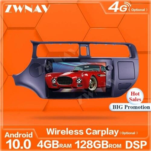 128G Android Screen Car Player GPS Navigation For KIA RIO 2010 2011 2012 2013 2014 Auto Radio Stereo Multimedia Player Head Unit