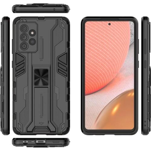 For Samsung Galaxy A52 A72 A82 5G Case Luxury Armor Car Magnetic Holder Protect Ring Back Cover for Galaxy A32 4G Phone Cases