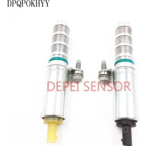 DPQPOKHYY OEM 12655433 12655434 2XNew For Intake & Exhaust Engine Variable Timing VVT Solenoid Valve