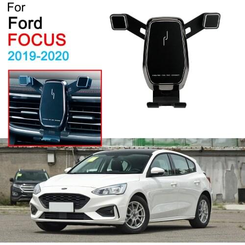 Gravity Car Mobile Phone Holder Dedicated Air Vent Mount Clip Clamp Phone Holder for Ford Focus Accessories 2019 2020