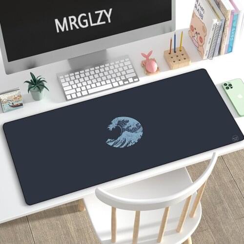 Ukiyoe Gaming Mouse Pad Large 80x30CM Great Waves Mousepad Deskpad Computer Gamer XXL Keyboard Laptop Mouse Mat Desk Mats for PC