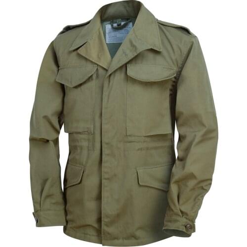 Outdoor M43 Jacket Windbreaker Military Cargo Retro WW2 US Army American Hooded Running Jacket Training Jacket For Men