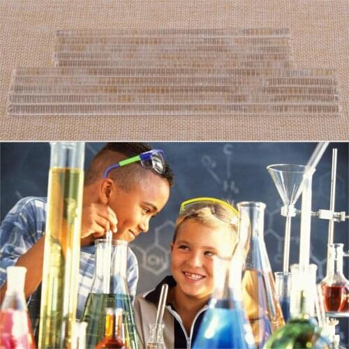 LETAOSK 5Pcs Clear Round Head Borosilicate Glass Stirring Rod for Laboratory Families Schools Factories Drainage Bar Mixer Work