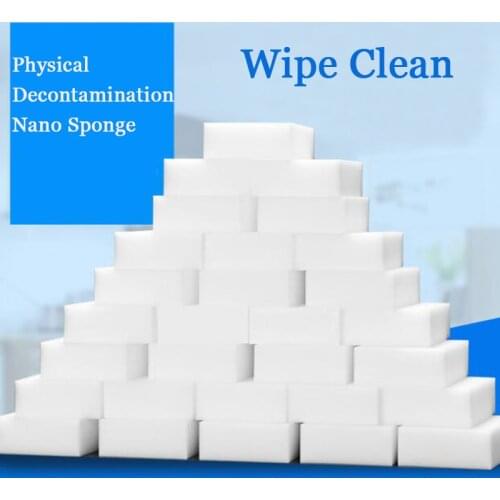 30/50/80/100pcs Magic Sponge Multi-functional Cleaning Eraser Melamine Sponge For Kitchen Bathroom Cleaning Accessories Tools