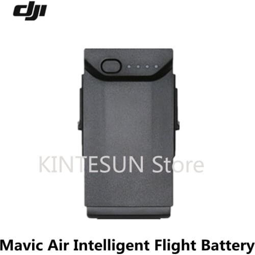 Original DJI Mavic Air intelligent flight battery is a high-energy density lithium battery. Battery life up to 21minutes 2375mAh