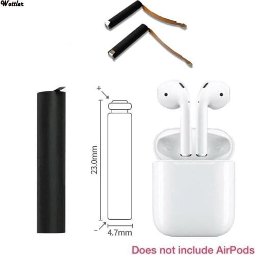 Replace Battery For airpods 1st 2nd A1604 A1523 A1722 A2032 A2031 air pods 1 air pods 2 replaceable Battery GOKY93mWhA1604