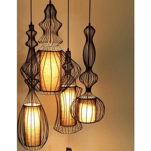 Modern American Pendant Lights for Dining Room Bedroom Pendant Lamp Suspension Luminaire Vintage Home Lighting Hanglamp