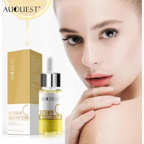 VC Whitening Tighten Skin Face Serum Moisturizing Vitamin C Serum Anti-Aging Anti-wrinkle Lighten Fine Lines Essence