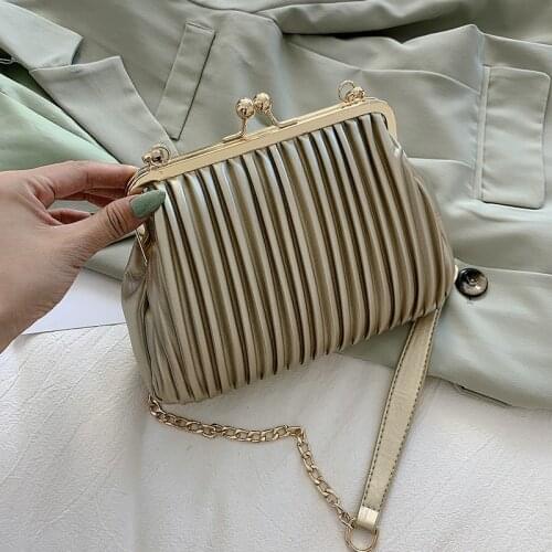 High Quality Women Small Pu Leather Handbags Shoulder Bags Designer Ladies Crossbody Bags for Women Fashion Shell Messenger Bag