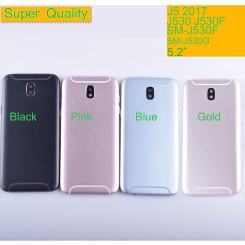 10Pcs/lot For Samsung Galaxy J5 2017 J530 J530F SM-J530F Housing Battery Cover Back Cover Case Rear Door Chassis Shell