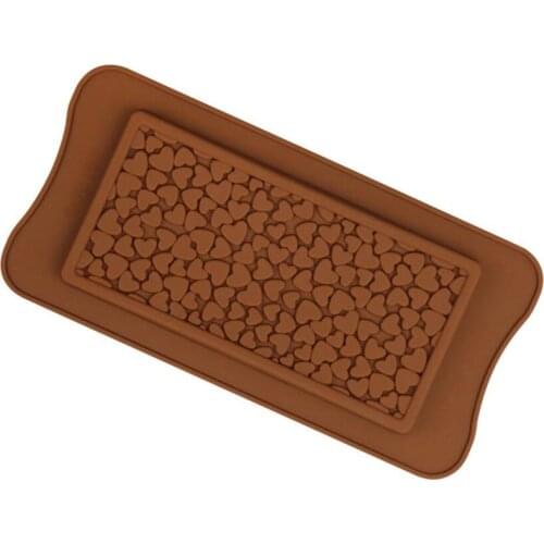 Diamond Love Heart-Shaped Silicone Molds for Sponge Cakes Mousse Chocolate Dessert Bakeware Pastry Fondant Mould