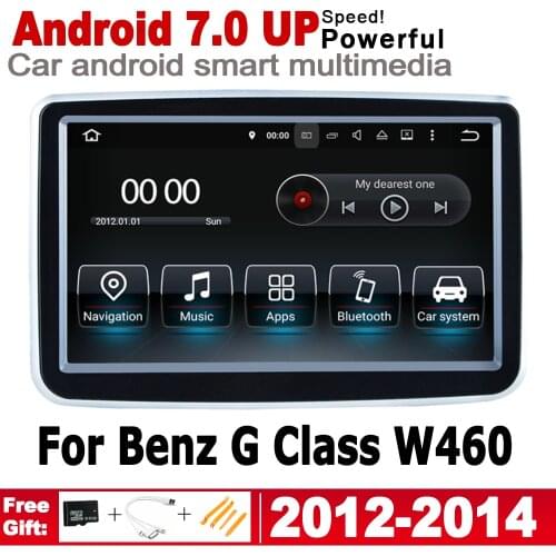 Android 7.0 up Car radio GPS multimedia player For Mercedes Benz G Class W460 2012~2014 NTG Navigation WiFi BT HD Screen Stereo
