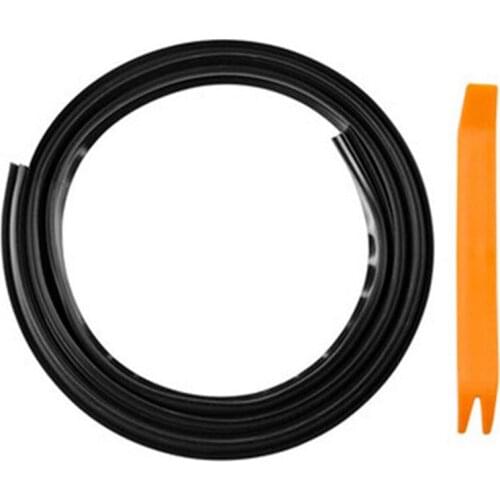 Car Rubber Sound Seal Strip Dashboard Sealing Strip 1.6M U Type Universal