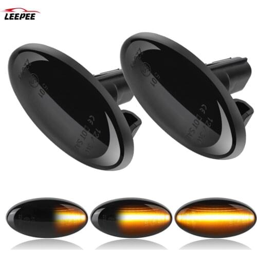 For Subaru Forester Impreza Sequential Blinker Light Flowing Water Side Marker Indicator Light LED Dynamic Turn Signal Light