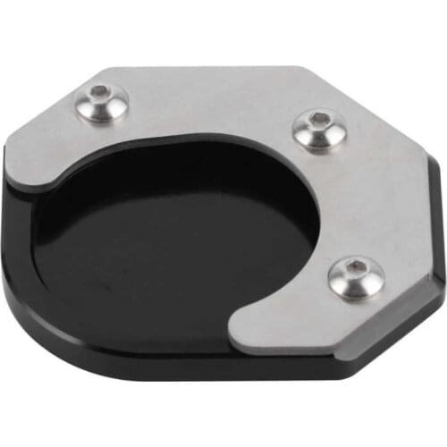 Side Stand Enlarge Pad Motorcycle Side Stand Pad Enlarger Extension Pad Fit for YAMAHA TRICKER 2004-2018 Side Stand Pad