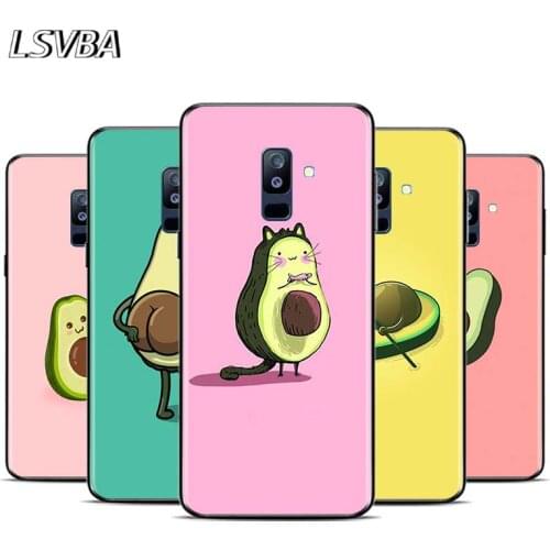 Carton Lovely Avocado For Samsung Galaxy A9 A8S A8 A7 A6S A6 A5 A3 A750 Plus 2018 2017 2016 Star Phone Case