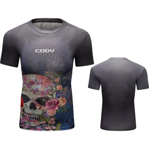 Cody Lundin 3D Digital Print Fashion Design The Latest Rashguard Mens Sport Tee&Top Quick Dry Sport Shirts