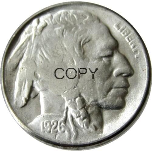 US 1926D Buffalo Nickel Five Cents Copy Decorative Coin