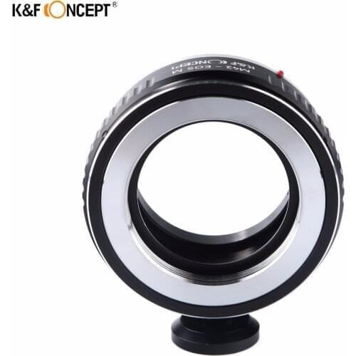 K&F CONCEPT For M42-EOS Camera Lens Adapter Ring For M42 Screw Mount Lens to for Canon EOS M Mount Camera Body with Tripod