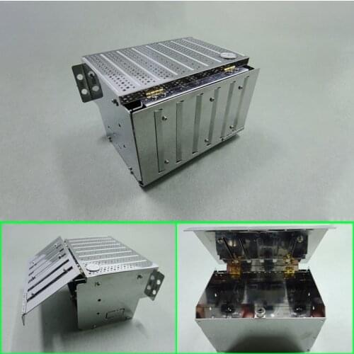 Metal Toolbox Small for 1/14 Tamiya RC Truck Trailer Tipper Scania MAN Benz Actros Volvo Car Diy Parts