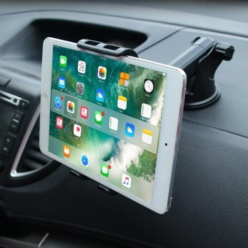 Tablet Phone Stand for iPad Air Mini pro for Samsung Strong Suction Tablet Car Holder Stand for iPhone X Phone 4-10.5 inch