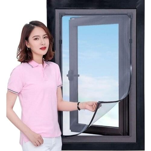 Anti-mosquito nets customized screens invisible screens curtains home self-adhesive windows magnetic mosquito net door net
