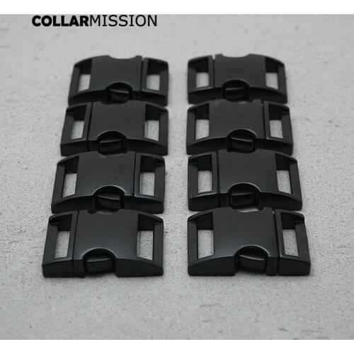 Retailing metal curved side release buckle dog collar outdoor camping backpack bag 20mm DIY paracord hardware accessory CK20H02