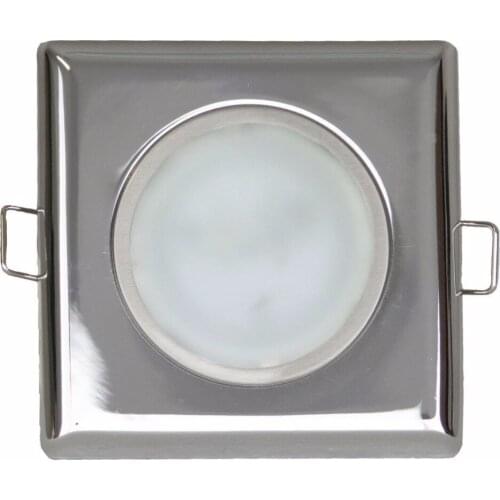 ITC RV Marine LED Cluster Square Overhead Light 69926BSQFCHNI3K