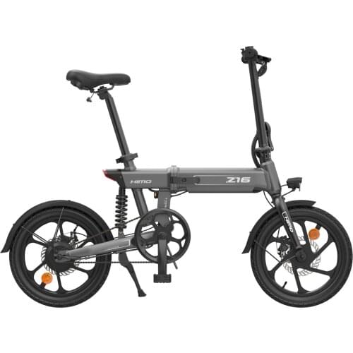 HIMO Z16 E-Bike 10AH 250W 80KM Mileage Electric Bicycle Motor HD LED Display Urban Foldable E bike Removable Battery EU STOCK