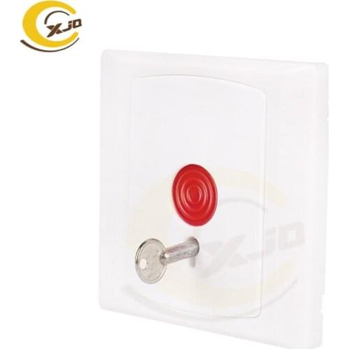 XJQ Embeded emegerncy button, Panic button reset with key Emergency Panic Button With Key Home Alarm Security Alarm Product