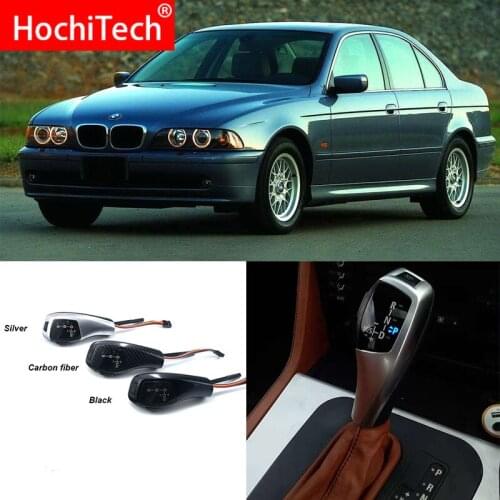 High Quality LED Gear Shift Knob Shifter Lever for BMW 5 Series 1996-2003 E39 4D Sedan 5D Touring Facelifted Car Accessories