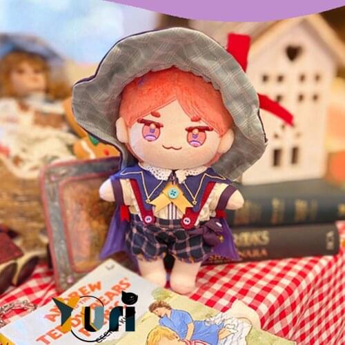 Yuri Kpop Star 20cm Plush Q Doll Toy Change Magic Clothes Clothing Outfit Cosplay Props Limited C