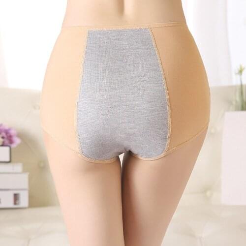 Women Leakproof Panties Physiological Briefs Menstrual Period Underwear High-Rise Broadened Female Calcinha Plus size