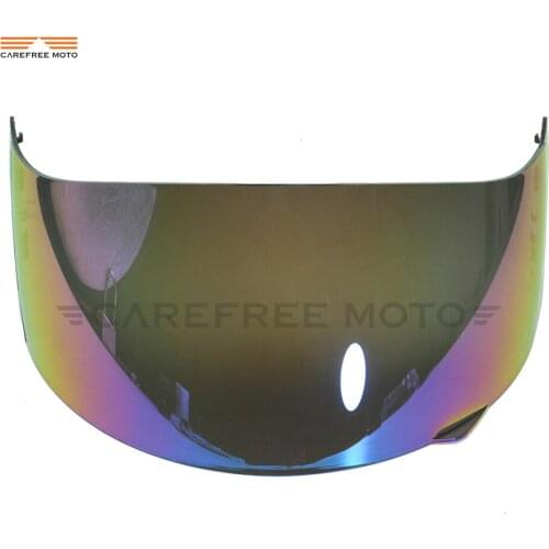 1 Pcs Iridium Motorcycle Full Face Helmet Visor Shield Case for AGV GP-Pro S4 Airtech Stealth Q3 Titec