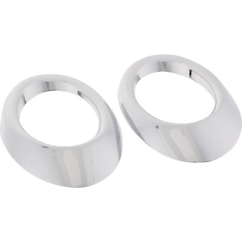 ABS Chrome Front Fog Lamp Fog Light Cover Trim For Ford Explorer 2011-2014