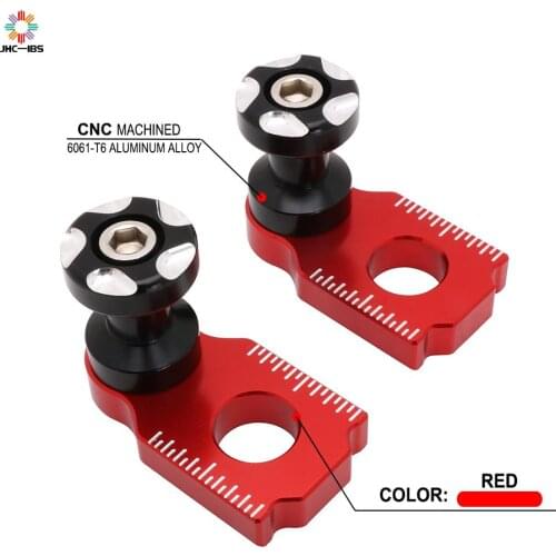 Motorcycle Aluminum CNC Rear Chain Adjuster Axle Block For Honda CRF1000L CRF 1000L 1000 L 2016 2017 2018 2019 Dirt Bike