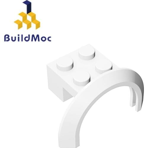 BuildMOC 50745 4x2 2x2 vehicle wheel arch For Building Blocks Parts DIY Educational Classic Brand gift