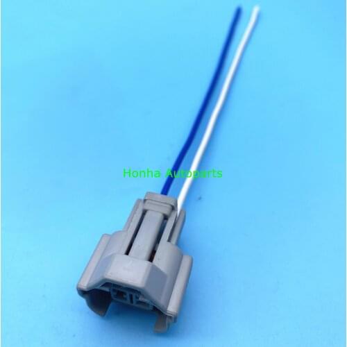 Free Shipping 10/20/50/100pcs 2 Pin female Nippon Denso fuel injector wire connector 6180-2405 wire harness