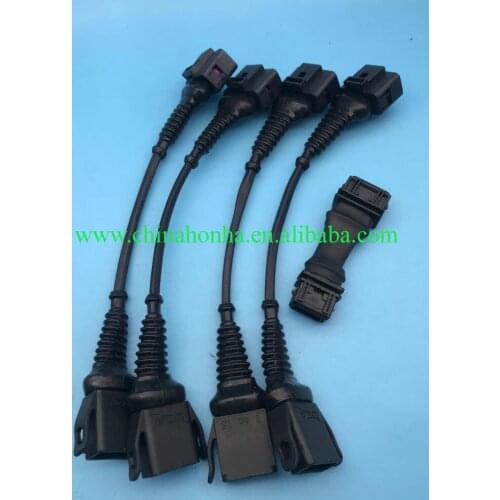 Free shipping 8 pcs 2.7T FSI Coil Conversion Harness and 2 pcs ICM Harnesses Delete