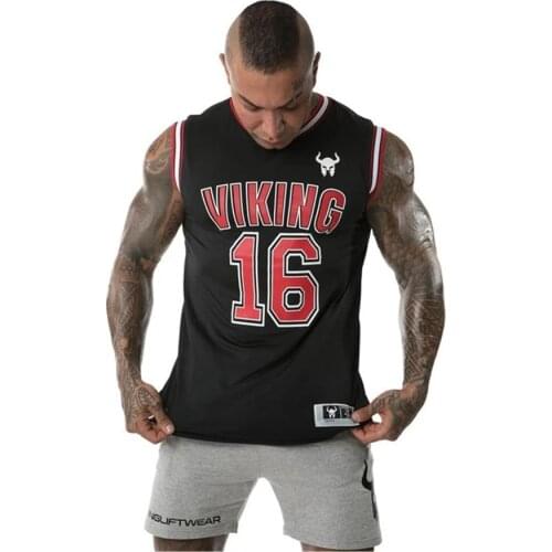 Elastique musculation top fitness men mesh tanktop V-neck jersey gym stringer Mens workout tank tops Quick dry vest Running top