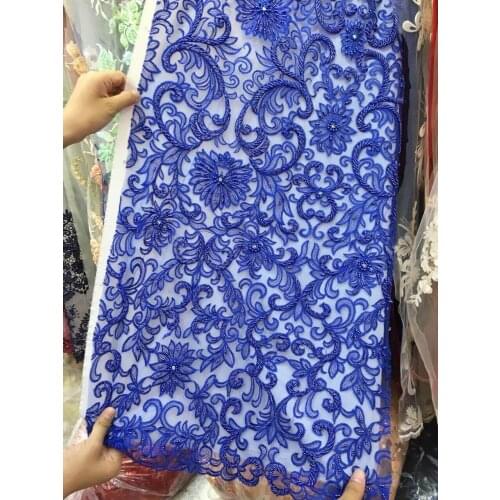 Hot selling african tulle lace / romantic french net lace for party SYJ-91745