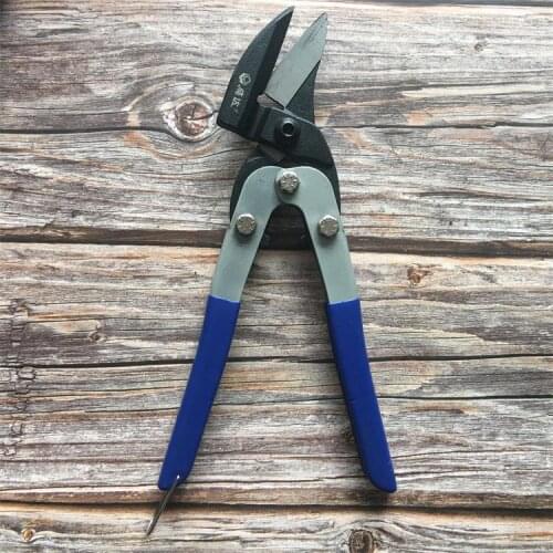 11'' Metal Shears Chrome-molybdenum Steel Tin Snip Strong Cutting Scissors for Iron Sheet Stainless Steel Cutting Hand Tools