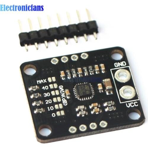 TS472 Electret Microphone Very Low Noise Audio Preamplifier Board With 2.0 V Bias Output And Active Low Standby Mode Module